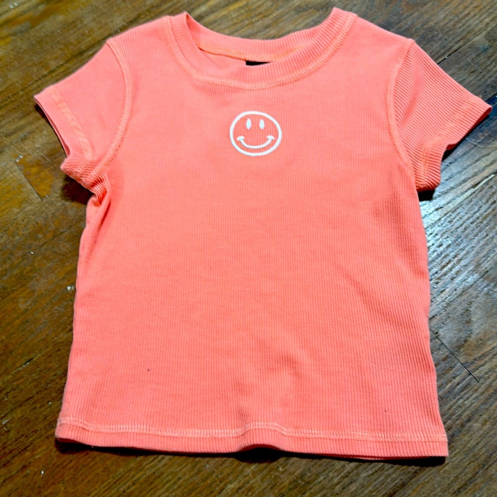 Girls coral tee